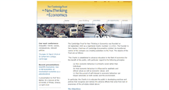 Desktop Screenshot of neweconomicthinking.org